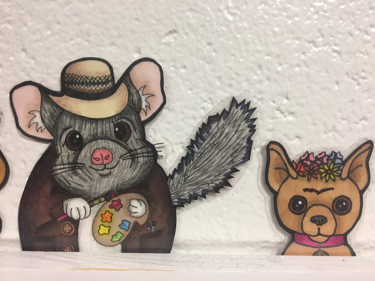 ClaudetheChincy's tweet photo. Frida and I had our first day back today! I love getting to see my favorite artists! And giving nuzzles to my new kinder friends ♥️ @HumbleISD_SFE @CaseeFetzer #sfesharks #BeTheLight https://t.co/oxiPpCXmW8