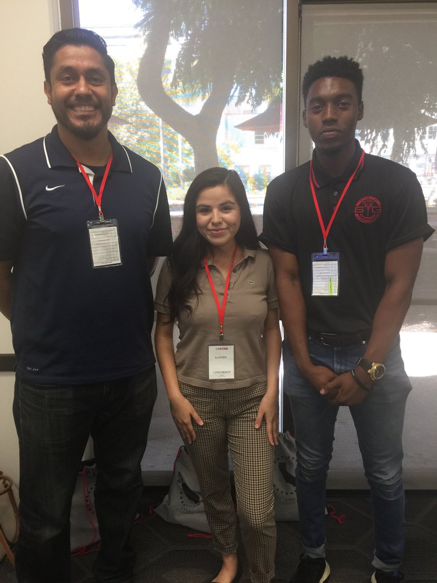 affordableCSU's tweet photo. Amazing affordable course materials’ student advocates from Fullerton, Long Beach and Channel Islands at the 2019 CSU student govt kickoff.  ⁦@affordableCSU⁩ ⁦@csustudents⁩ #csunity ⁦@cool4ed⁩ https://t.co/cGFNrfJaeQ