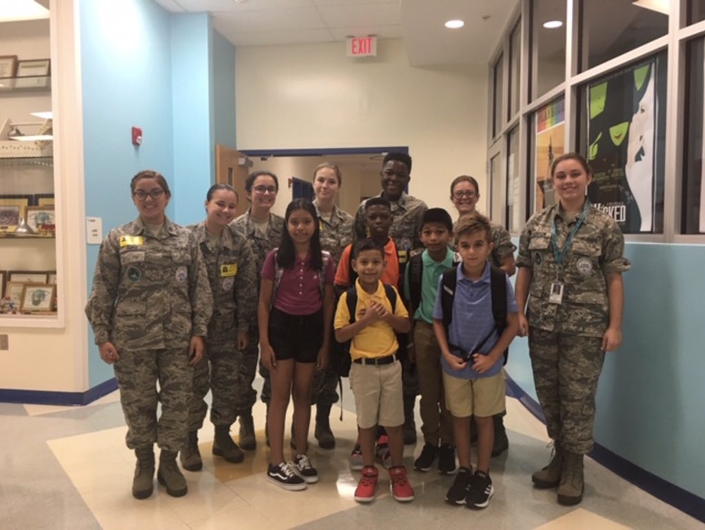 drchrisj2012's tweet photo. Today was a great day to be a Rocket! We were all back together and our kids were right back in their learning groove. Shout out to our amazing staff, our friends from @cityofstuart and the ROTC from @JBHSFALCONS who helped make our first morning smooth. #rocketlife #ALLINMartin https://t.co/LOli84tZjE