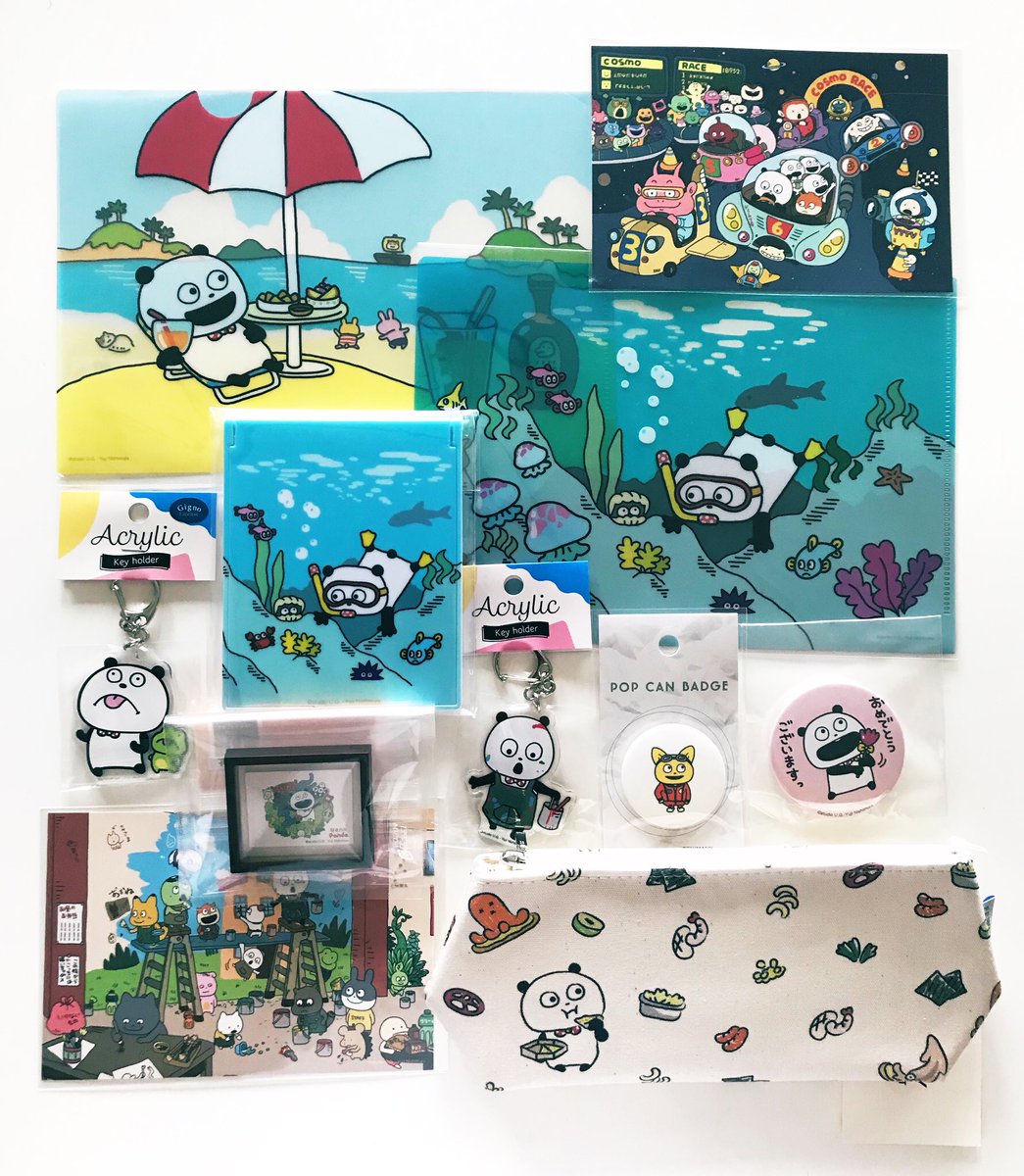 「渋谷のロフトで開催中の
にしむらゆうじさんの展示会グッズ。大崎に来てくださった方」|山口勝平@「勝平大百科 50キャラで見る僕の声優史」発売中です❗️のイラスト
