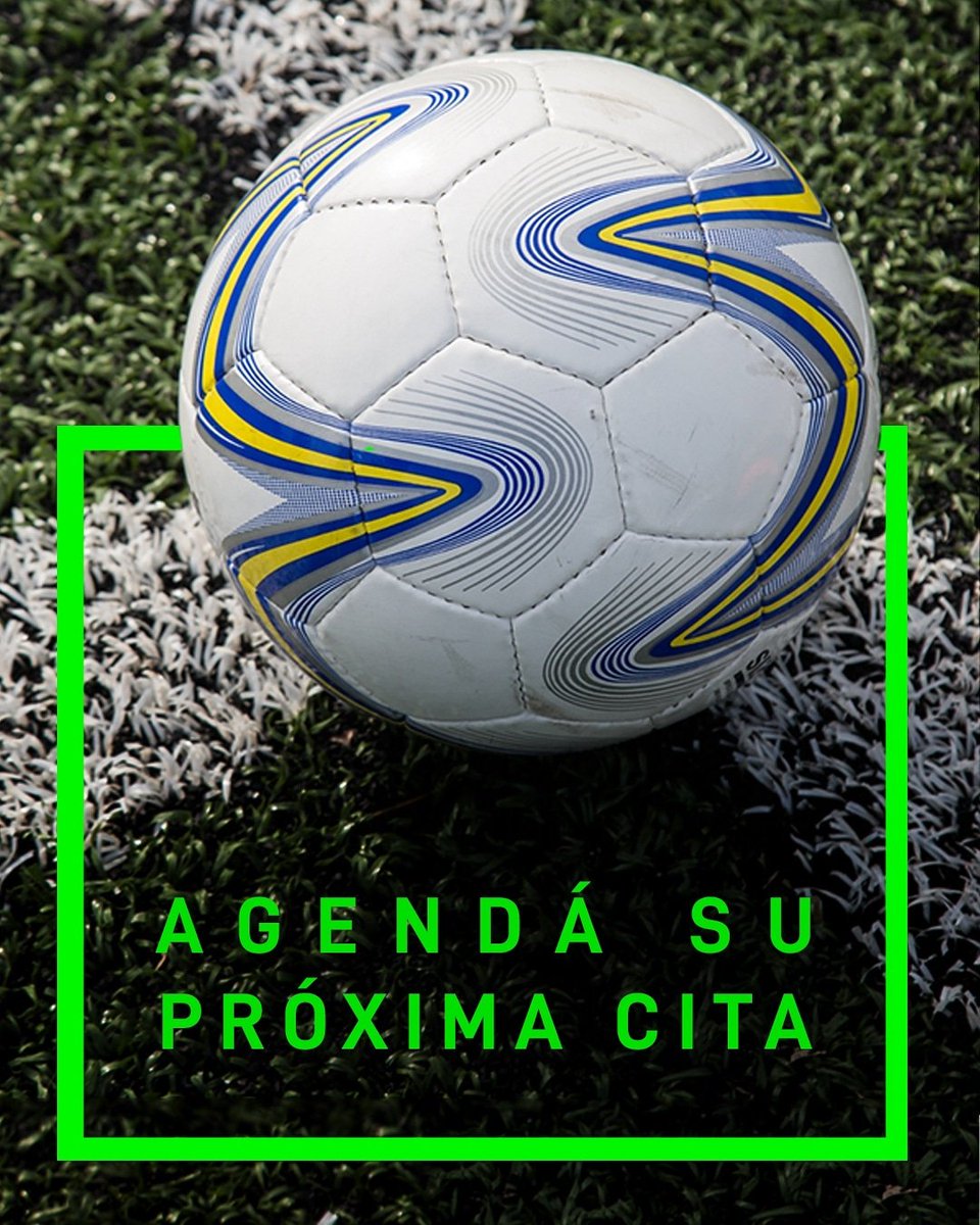 sb5futbol's tweet photo. Para los que amamos el fútbol, ⁠no puede pasar una semana sin tocar una pelota.
👉🏻 Reservá tu cancha de 5, 7, 9 u 11 ⁠
y vení a disfrutar de un partido con amigos ⚡
Reservas:⁠
📲 +54 911 6965 0505⁠
📍  Parque Sarmiento⁠ https://t.co/214k4jwGz1