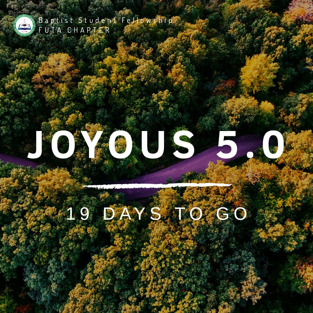 bsffuta's tweet photo. Brace your self, for there is little number of days remaining to this
#Joyous5

#joyousfamily https://t.co/REIa2N2jhT