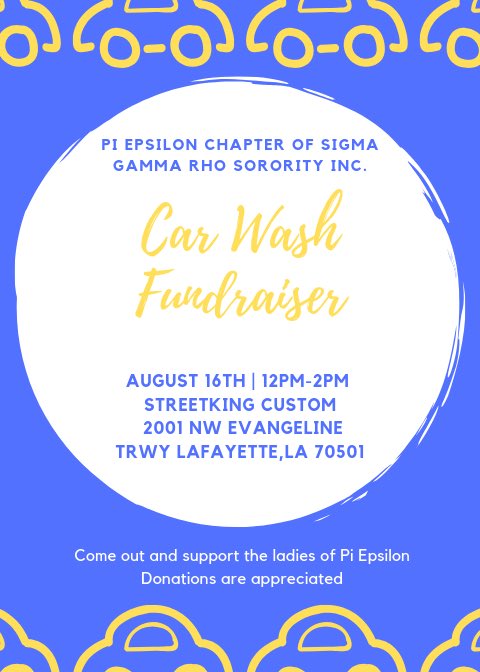PiEpsilon22's tweet image. Want to get your ride ready for the school year? Let the poodles take care of it. Come out on Friday and support us at our car wash fundraiser. #ul19 #ul20 #ul21 #ul22 #ul23
