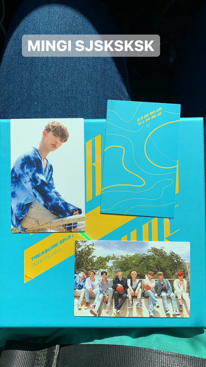 snoopywooyo's tweet photo. bruh i got my first ateez album and i got mingi π₯Ίπ #GeonbaeGeonbae #HappyMingiMonth #WeCrying https://t.co/kir4corAF6