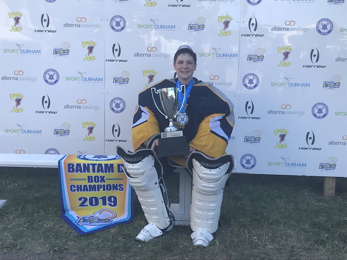krisssyRN's tweet photo. @OntarioLacrosse double overtime win. #goaliemomcanttakeit https://t.co/WF3LZLW7y7