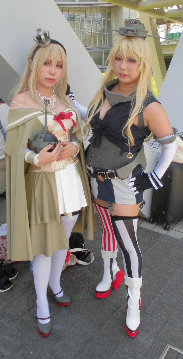 二人目 艦これより、Warspite(ウォースパイト)&Iowa(アイオワ) #コミケ