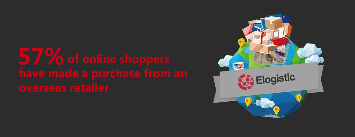 UElogistic's tweet photo. Thanks to e-commerce, shoppers around the world aren't tied to their local businesses anymore. This is something all retailers should exploit. Are you? 

#ecommerce #onlineshopping #onlinebusiness #onlineretailer #shipping #international #global #logistics #fulfillmentservices https://t.co/ooEM9I78KT