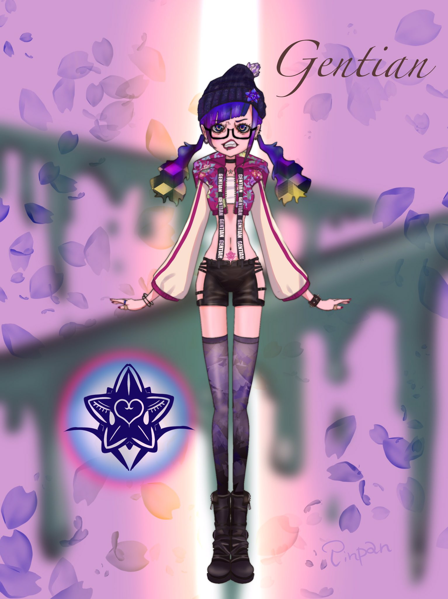 花擬人化 Pinpan Twic 花擬人化 Pinpan Twic