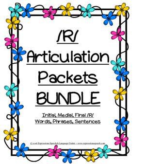 If you liked our Let's Hear It For /R/ seminar, go check out our /R/ Articulation Drill sheet bundle!!

buff.ly/2Qw2Fl6

Our bundle includes everything for you and compliments our /R/ seminar perfectly!
