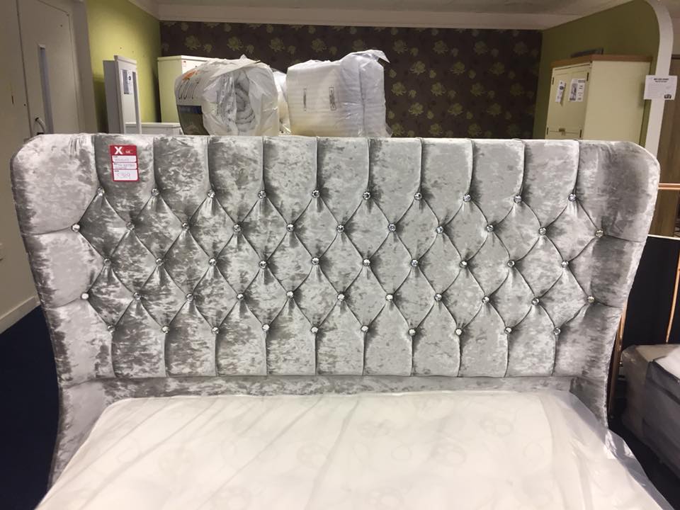 XcatOnline's tweet photo. Kendal Designer Bed Frame - This beautiful made bed frame is available in different sizes, colours and materials. These are hand made to order and can be made to match your personality or decor 😏 link: https://t.co/7gqfrFfscF #xcat #Ulster #northernireland https://t.co/93gWEroOcY
