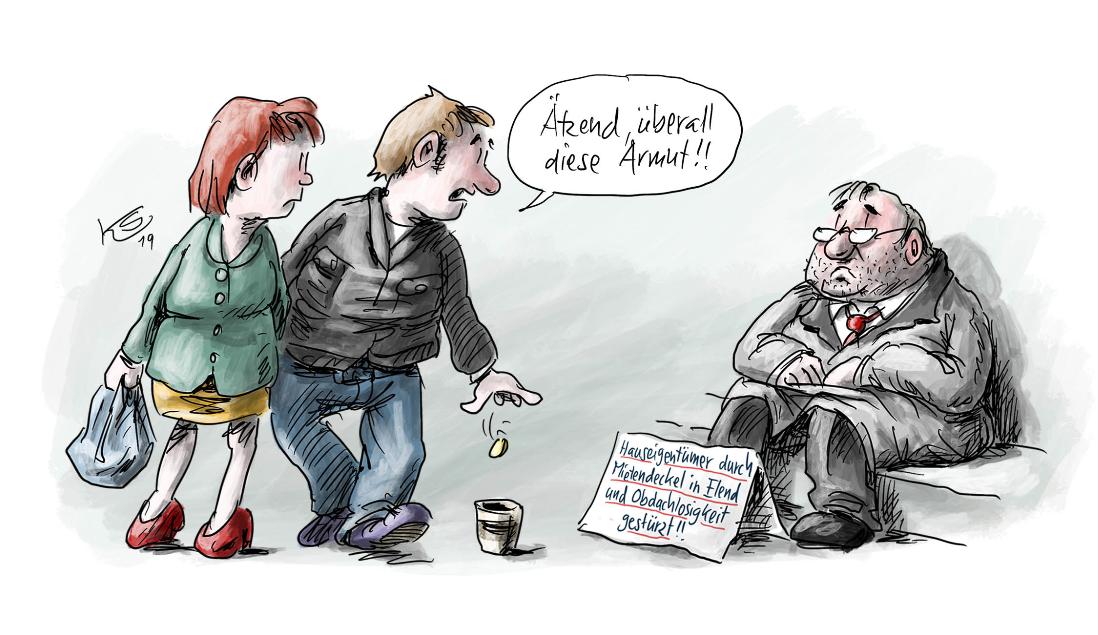 Matthias Meisner Mietendeckel In Berlin In Den Augen Von Klaus Stuttmann Weitere Karikaturen T Co Dv3u5unoby