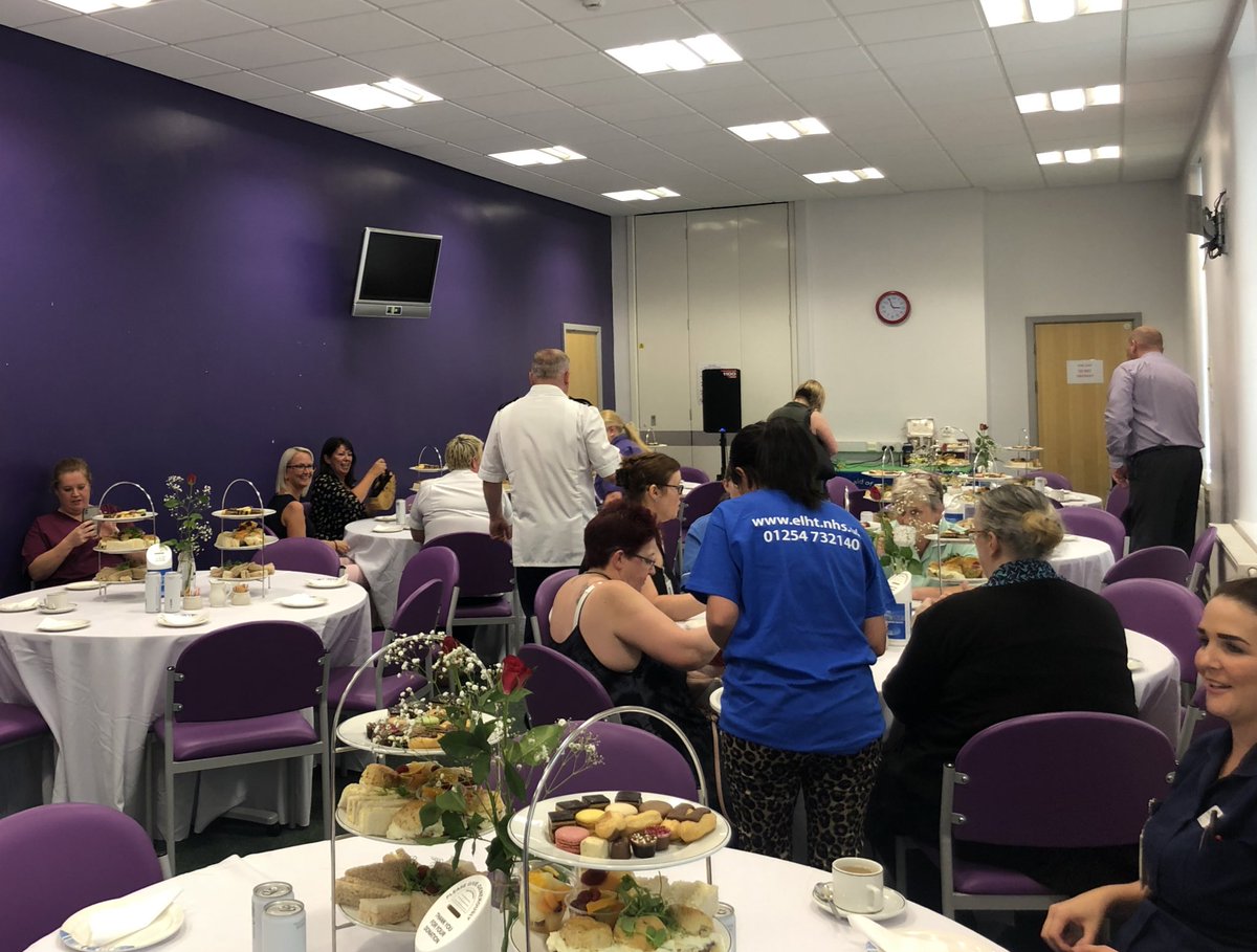 ELHT_NHS's tweet photo. Itβs our final #BigNHSTea! Today our Medicine and Emergency Care Division are here to enjoy a brew, cakes and a celebration of #NHS71! π§βοΈ #ELHTea https://t.co/nLax9Rdl17