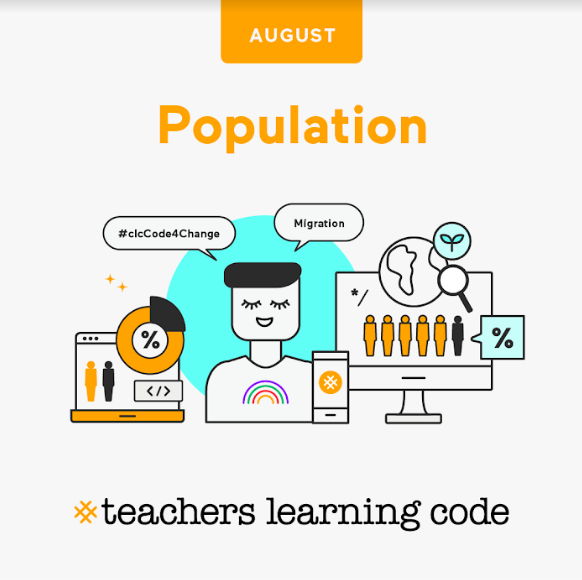 learningcode's tweet image. Cool project idea: Have your students create an infographic about how densely populated cities manage to keep things running smoothly each day! #clcCode4Change