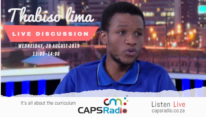 ThabisoLima's tweet photo. I will be live on @CapsradioSA discussing Youth related topics: 1pm-2pm (Wednesday) listen live on https://t.co/Vjrp9RWQXd https://t.co/HQT7nVaQe5