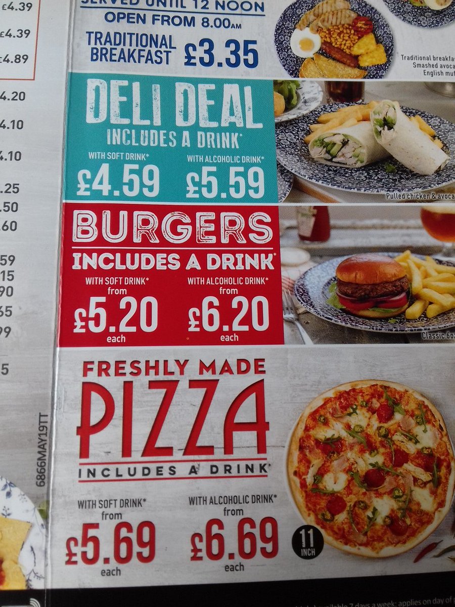 Keef_B_1's tweet photo. Wetherspoon's i'm one of your biggest fans, especially the Harry Clasper. But no Pizza, one of the simplest foods, inexcusable.#wetherspoons #harryclasper #pubgrub #pub #pubs #food #meal #menu
#TuesdayThoughts #TuesdayMotivation #tuesdayvibes #disaster https://t.co/oRaxUlDmNc