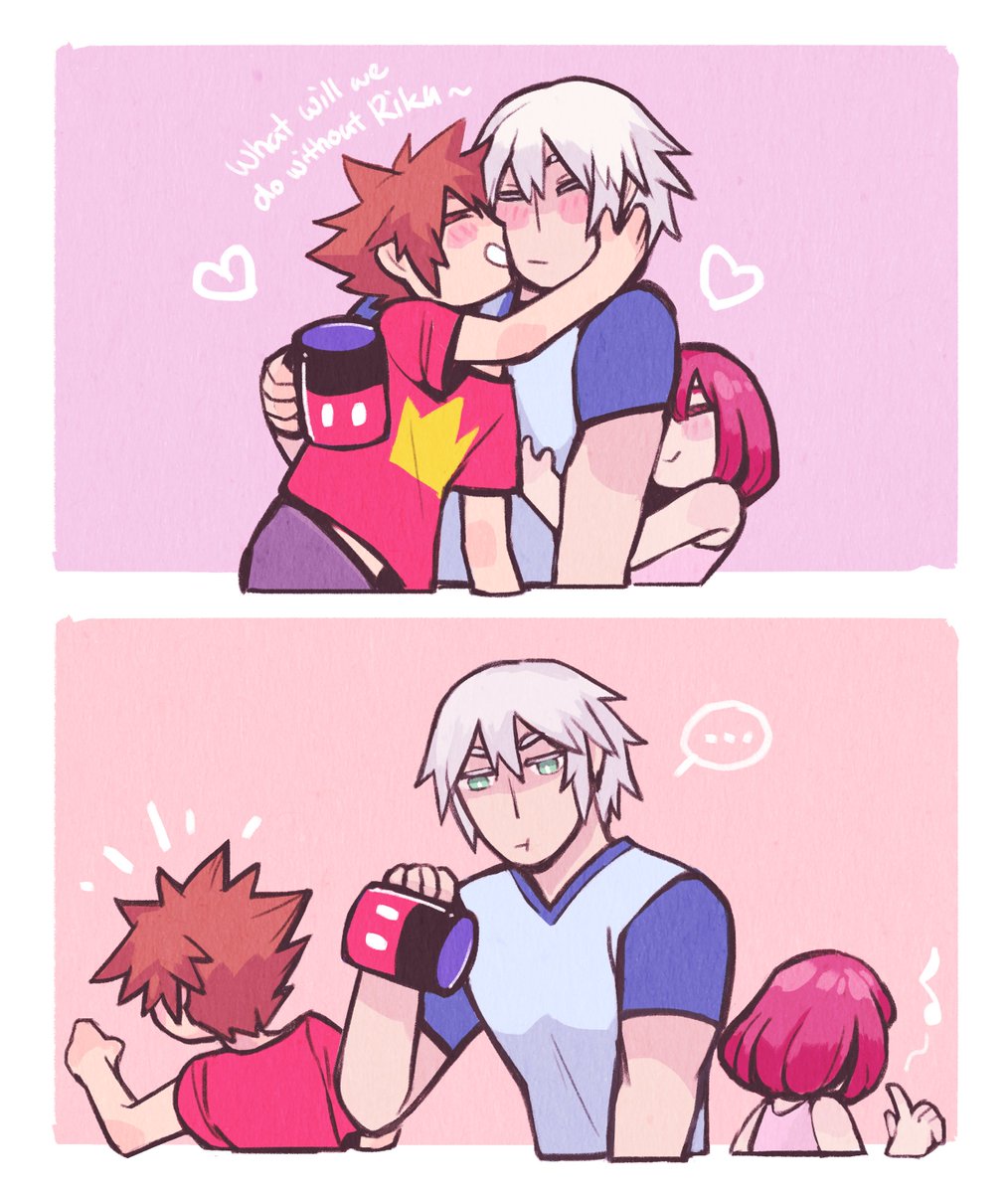 coffee tastes best when someone else makes it~

#KingdomHearts #SoRiKai 