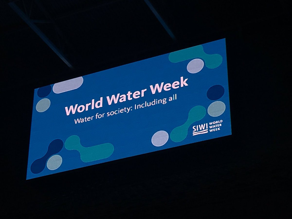 JaniceSWNg's tweet photo. Excited to be at the World Water Week #WWWeek learning new #innovation #businessmodel and #financialmodel for commercialising #WASH technogy and projects https://t.co/DfAxq6HDBP