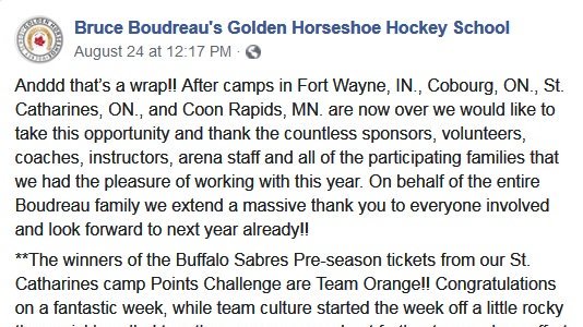 Thank you everyone for a great 2019!
goldenhorseshoehockeyschool.org