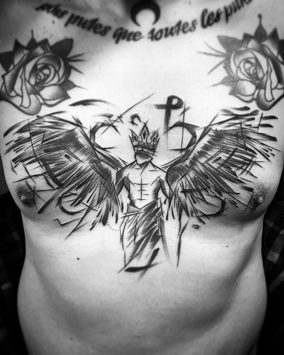 Apu_Arts's tweet photo. Mi interpretacion de este boceto 🙂.
#apu #apuarts #ink #tattoo #tattoos #tattooartist #tatuaje #tatuajes #sketch #sketchtattoo #blackwork #blackworktattoo #blackworktattoos #angel #angeltattoo #angeltattoos https://t.co/SzVgimOdzF