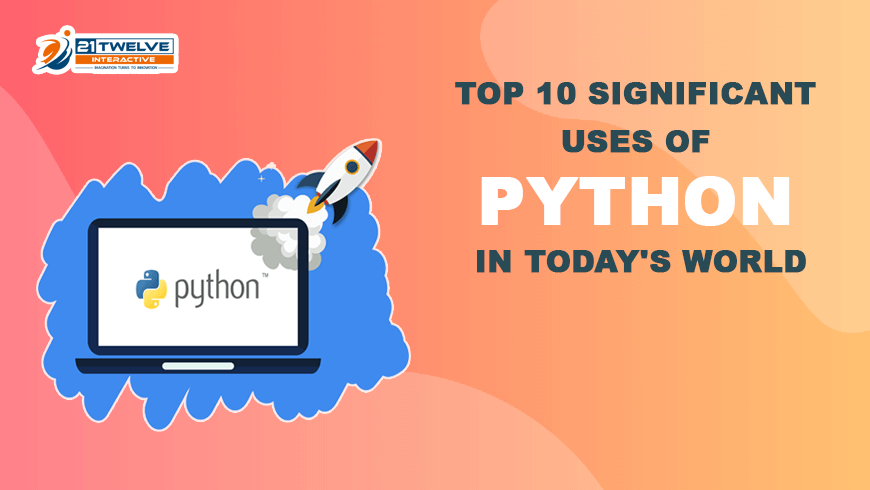 Maria_BrownNY's tweet image. Top 10 Significant #Uses of #Python in Today's World - bit.ly/2zcZ5UY
#UsesofPython #top10usesofpython #whatispython #applicationswritteninpython #everydayusesofpython #useofpythonlanguage #WebDesignandDevelopement #webapplicationsdevelopment #implementwebservices