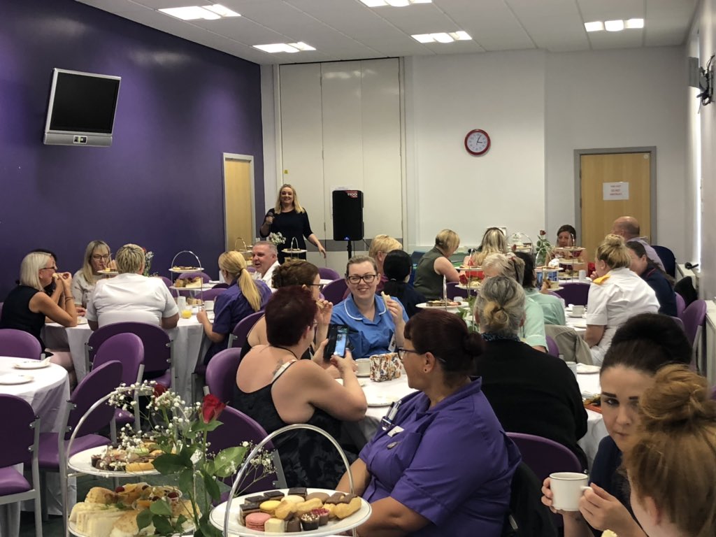 ELHT_NHS's tweet photo. πΆ The partyβs getting started, Natalieβs back with some great music, letβs enjoy! #NHSBigTea #ELHTea https://t.co/1hLkjbfPMY