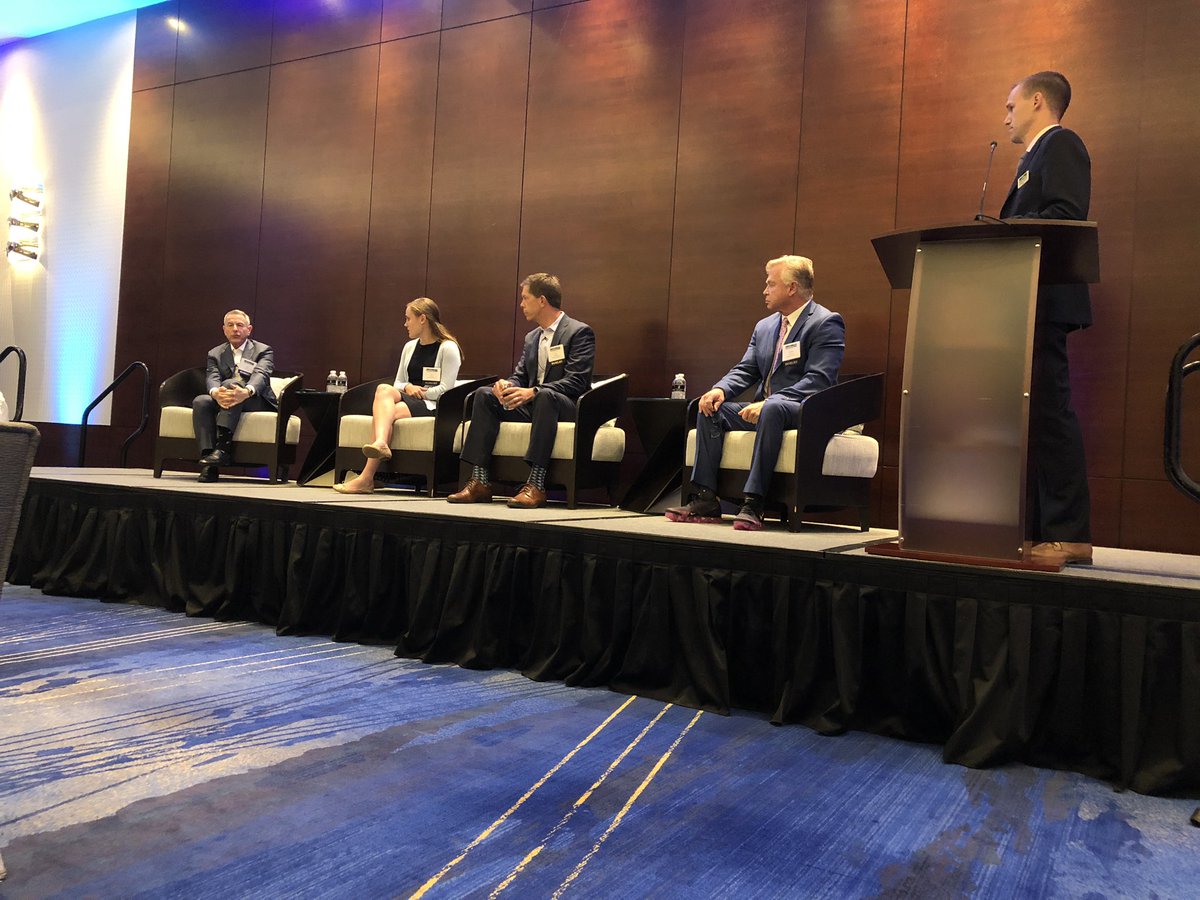 denbizjournal's tweet image. DBJ #CRE reporter Andrew @DBJDodson moderates a panel on #opportunityzones at Denver’s @RitzCarlton. #realestateinvesting