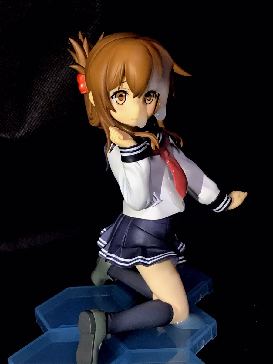 スノー 電ちゃんにぶっかけ フィギュアぶっかけ