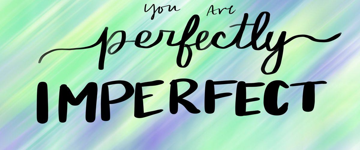 cusanderson's tweet photo. We must remember as we progress in our life process that you were made perfectly imperfect. #AMEE2019 https://t.co/woXec7Fmiy