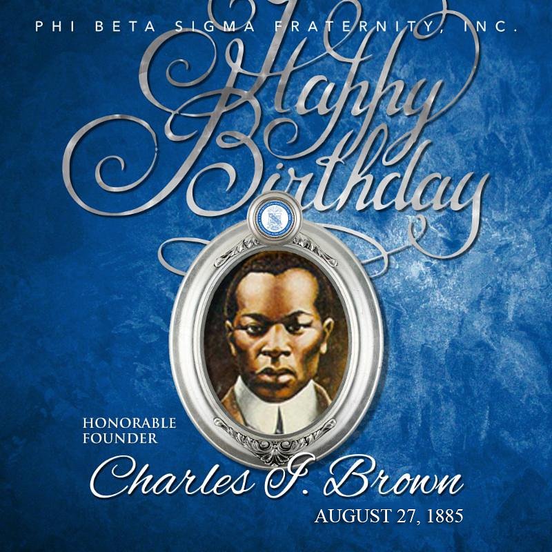 Happy Birthday to Most Honorable Founder Charles I. Brown! 105 years later our cause speeds on 🤘🏾