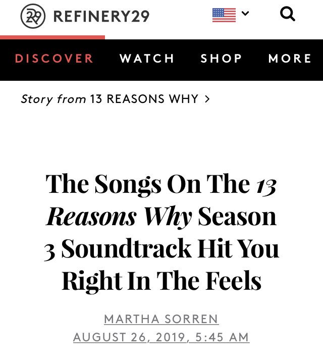 Dave Witte (@witte_dw) on Twitter photo <a href="/PublicistUK/">Publicist UK</a> is up in the new <a href="/13ReasonsWhy/">13 Reasons Why</a> on <a href="/netflix/">Netflix</a> Very happy to be included in such a great soundtrack. <a href="/PublicistUK/">Publicist UK</a> is up in the new <a href="/13ReasonsWhy/">13 Reasons Why</a> on <a href="/netflix/">Netflix</a> Very happy to be included in such a great soundtrack.