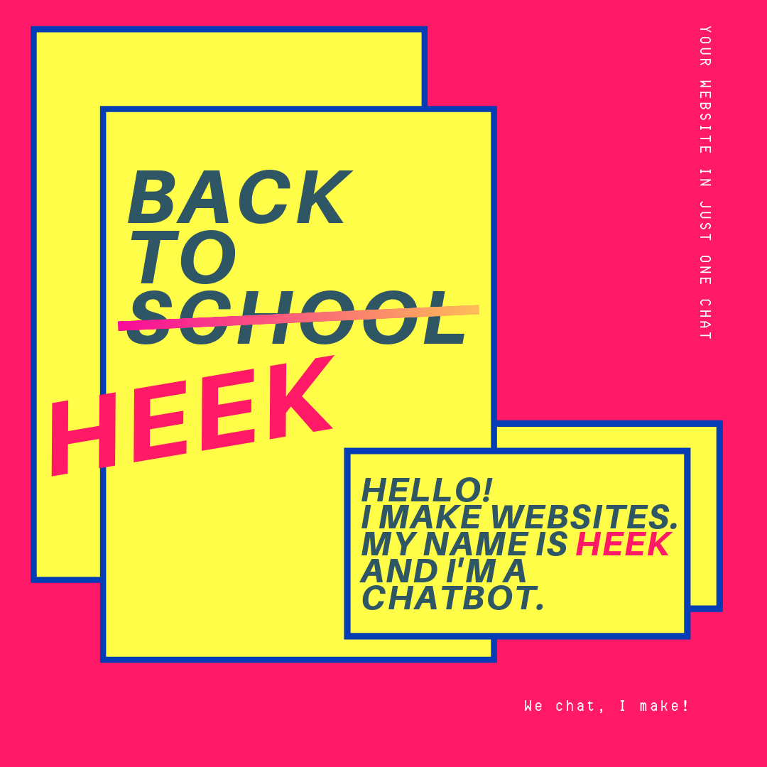 heek's tweet photo. La rentrée approche, il faut s'organiser !

Comment avoir une présence digitale en quelques mots 👉https://t.co/29fXbN3suB 

#DigitalMarketing #SearchEngineOptimization #SMM #Startup #Entrepreneur  #Entrepreneurship  #SEO #Freelance #Website #websites https://t.co/fAgezs4miM