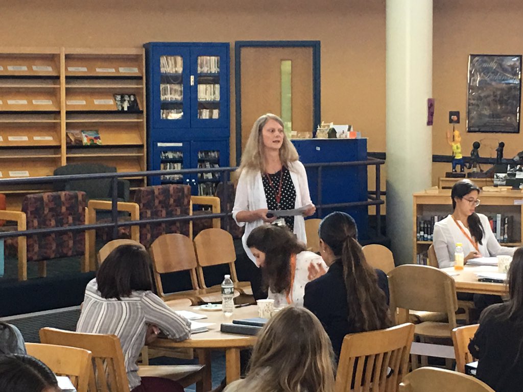 DrJosephRicca's tweet photo. Dr. Hand discusses our instructional priorities (rigorous, enriched and meeting the needs of EACH student) with our @wplainsschools #firstyearfaculty #WPProud https://t.co/g0IrVTliBZ