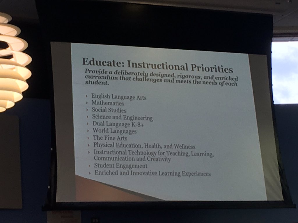 DrJosephRicca's tweet photo. Dr. Hand discusses our instructional priorities (rigorous, enriched and meeting the needs of EACH student) with our @wplainsschools #firstyearfaculty #WPProud https://t.co/g0IrVTliBZ