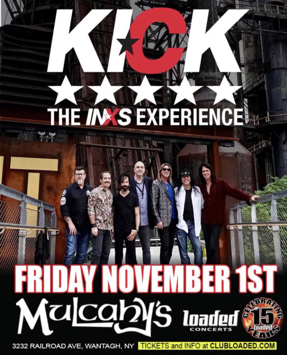 November 1st #Wantagh NY! #INXS #ghsstrings #LongIsland