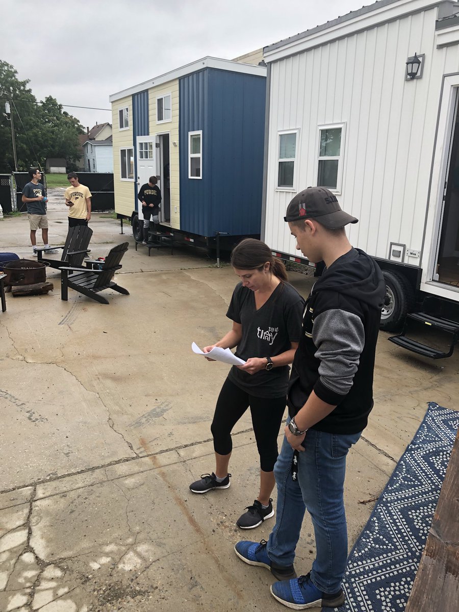 mrDuffey_3's tweet photo. Wow, what an amazing trip to @tryittiny to learn more about tiny houses for our tiny house build! Thanks for the tour and all the great information! @PurduePolyHS @PPHSIndyNorth @LifeAtPurdue #tinyhousebuild #tryittiny https://t.co/Nc51TJ8JIF