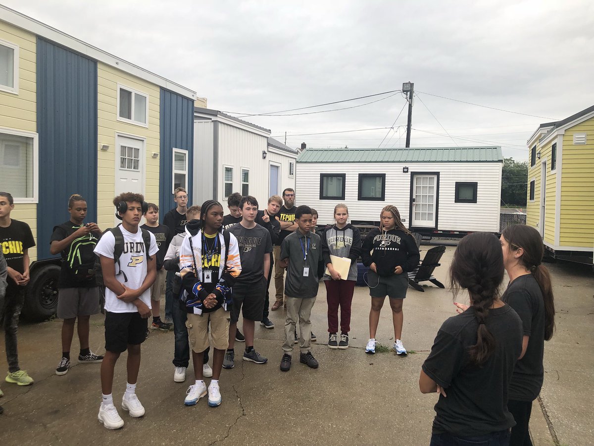 mrDuffey_3's tweet photo. Wow, what an amazing trip to @tryittiny to learn more about tiny houses for our tiny house build! Thanks for the tour and all the great information! @PurduePolyHS @PPHSIndyNorth @LifeAtPurdue #tinyhousebuild #tryittiny https://t.co/Nc51TJ8JIF