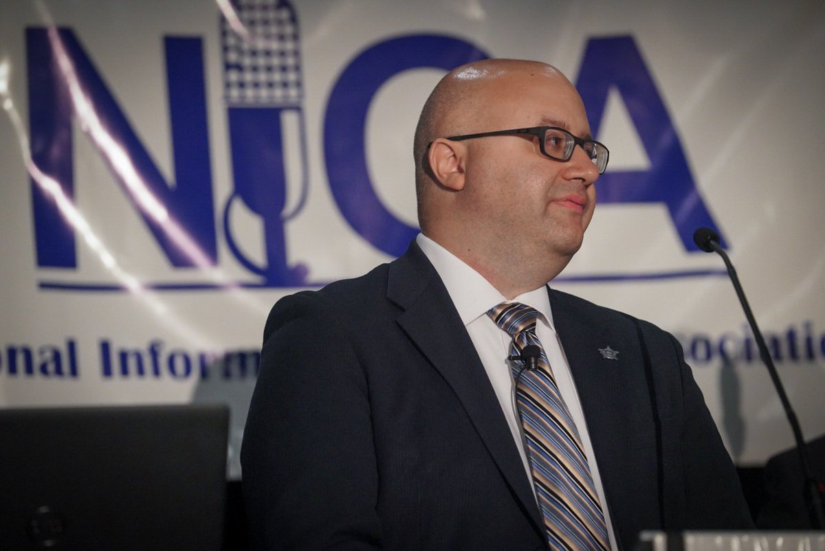 cooktx's tweet photo. Listening to how @Chicago_Police @AJGuglielmi and First Dep. Supt. Anthony J. Riccio among with Sgt. Michael Malinowski managed the Jussie Smollett case from a communications perspective. #NIOA2019 https://t.co/RqxrbKASev