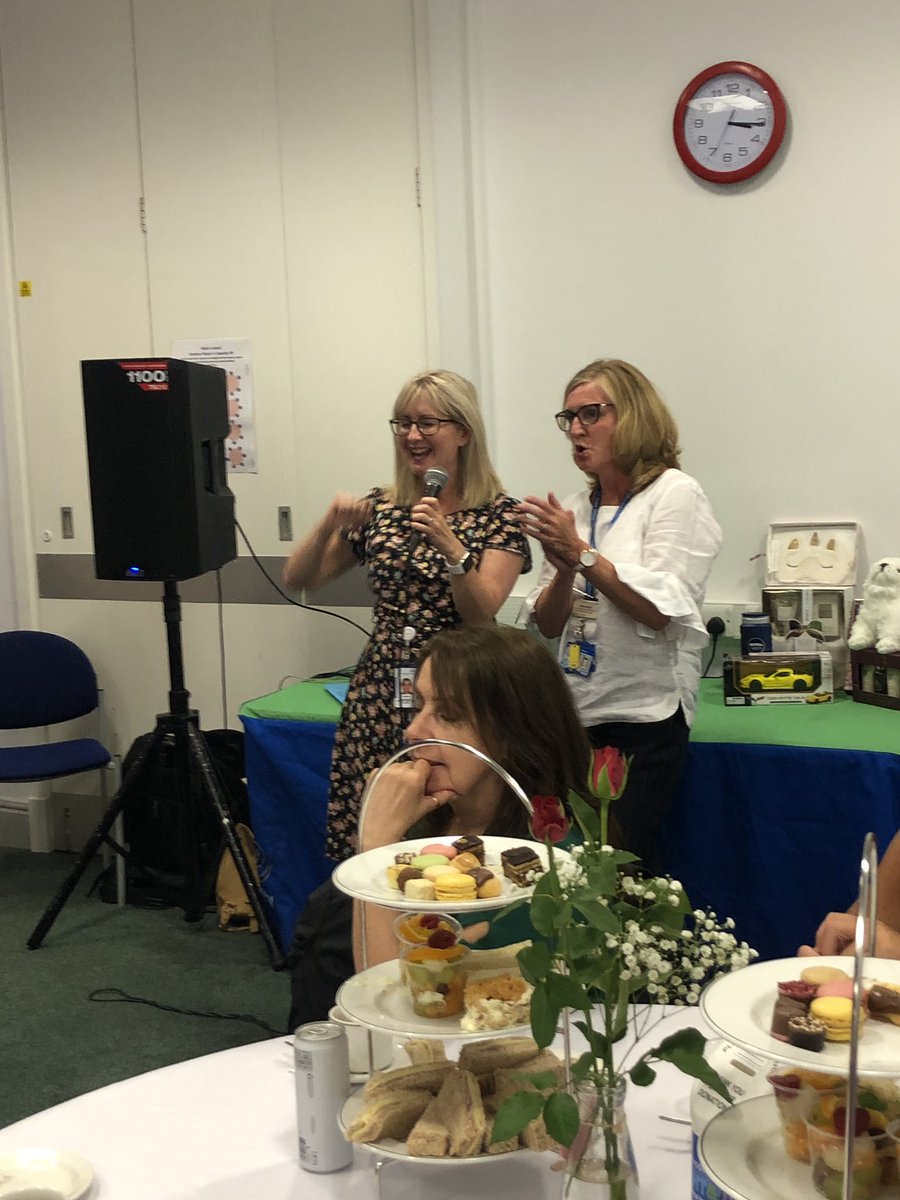 ELHT_NHS's tweet photo. No #NHSBigTea is complete without a big well done and thankyou from our Divisional Directors! β€οΈ
βMedicine and Emergency Care will be the best division in the Trust!β #ELHTea #NHS71 https://t.co/fadcZO6206