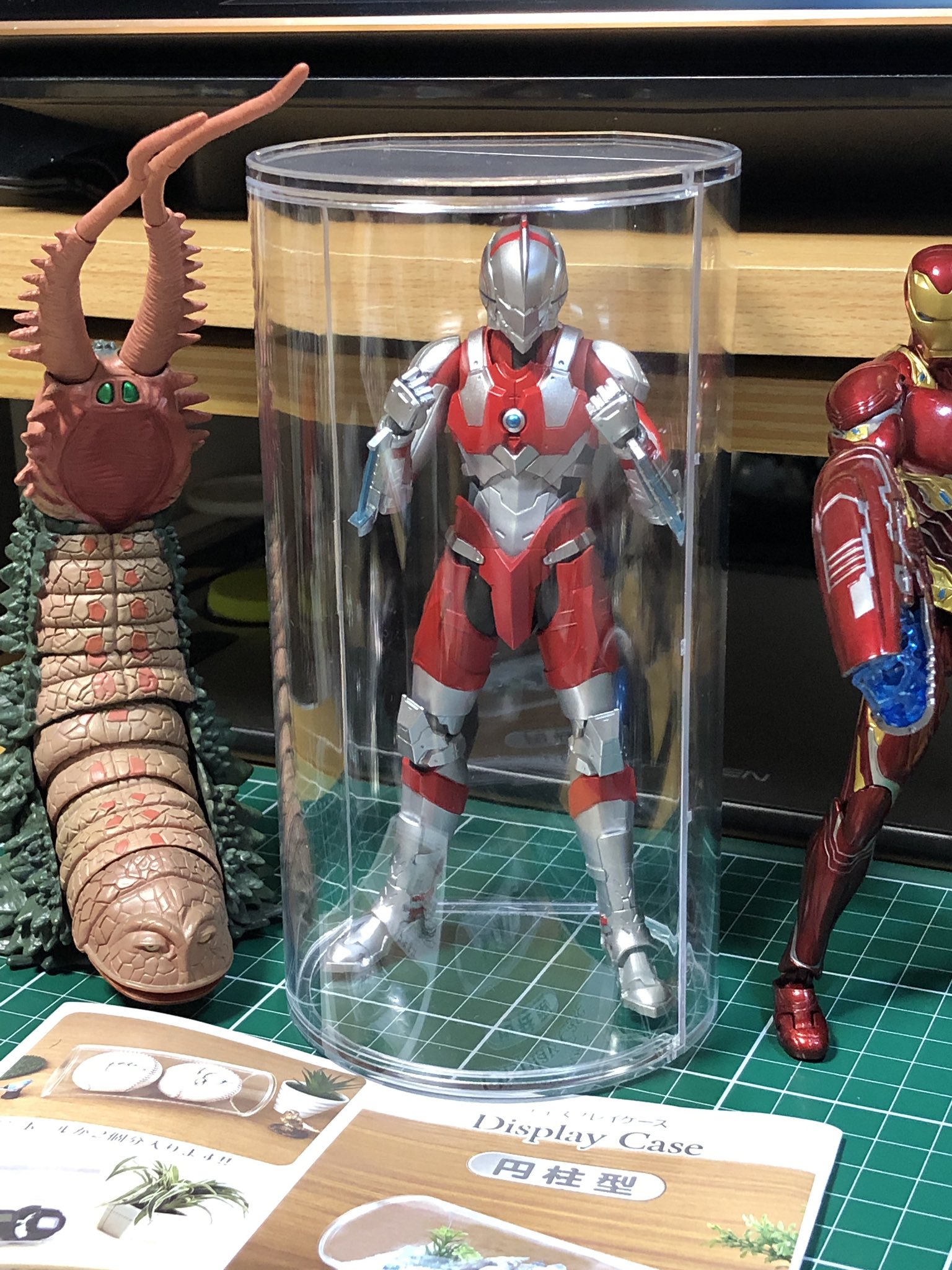 ウルトラマン　人形　フィギュア　ケース入り あきもふ on X: 