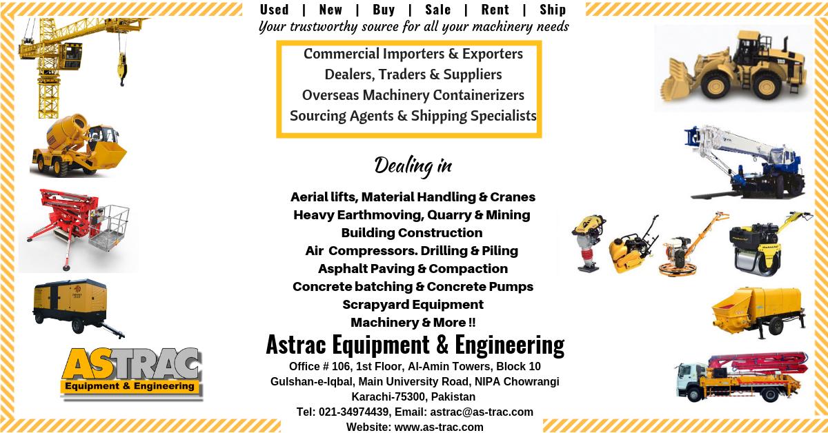 #Aeriallifts #EarthmovingMachinery #ConstructionMachinery #Quarry #Mining #Drilling #Concrete #Paving #Compaction #lifting #Materialhandling #Aircompression #Used #New #Buy #Sale #Rent #shipping