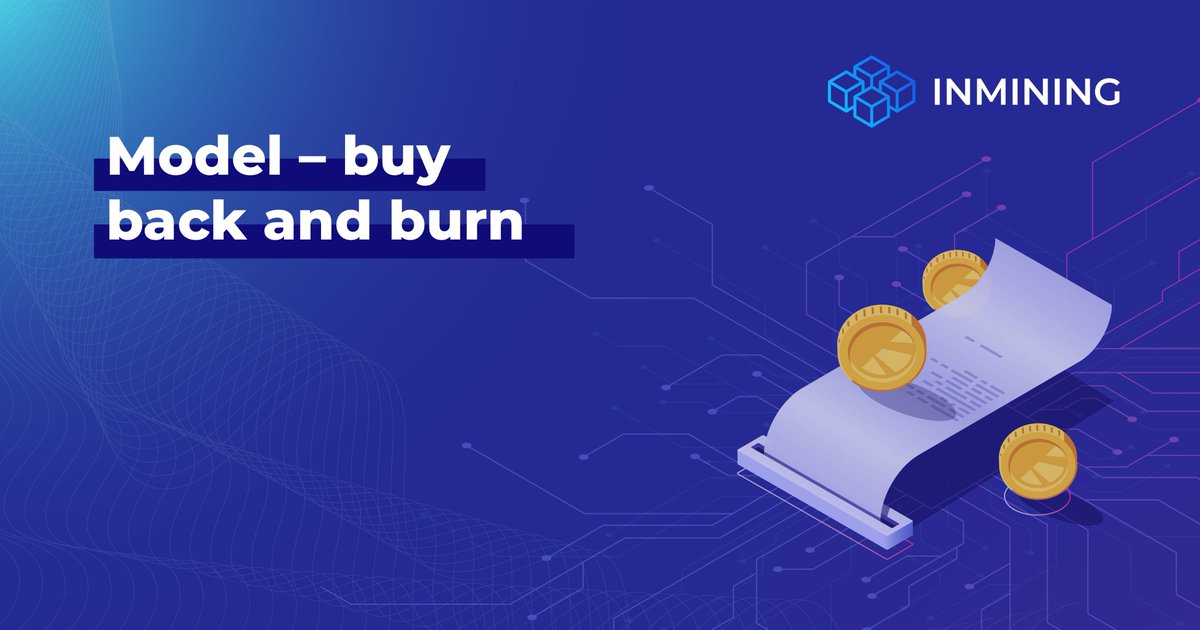inmining_io's tweet photo. INMINING will monthly buy out a small share of INMG on cryptocurrency exchanges and burn them.

🔹 Maintaining long-term stability and growth in the 
value of the token;
🔹 Growth in liquidity and trading volume;
🔹 Motivation of INMG holders for long-term 
storage of tokens https://t.co/AM6O3m9qTO