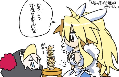大量のチップを賭けるカルナさん 