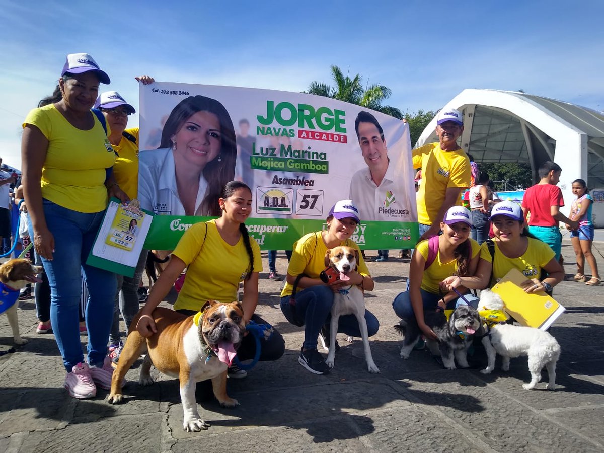 LuzAsamblea's tweet photo. En la caninaton con nuestros amigos peluditos, apoyando el centro de bienestar animal en Piedecuesta #Unaluzparasantander #Jorgenavasgranados #ADA57 https://t.co/pVv00Ed1s8