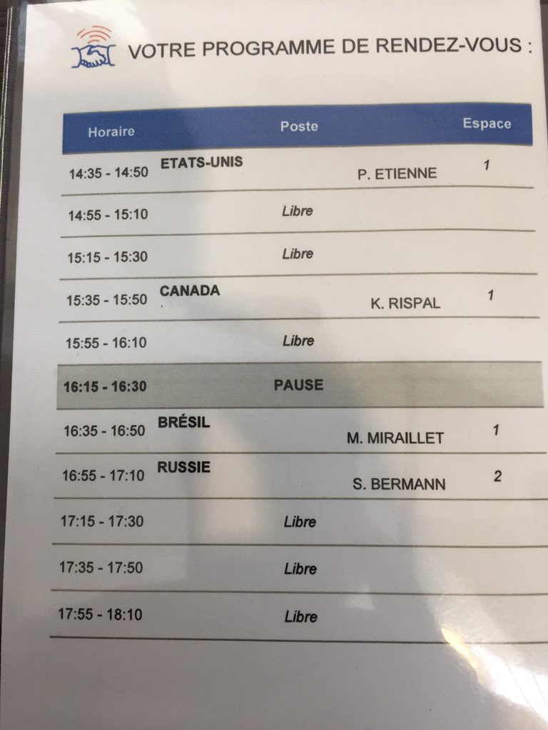 Etats-Unis, Canada, Brésil et Russie : Merci à <a href="/businessfrance/">Business France</a> et <a href="/francediplo/">France Diplomatie 🇫🇷🇪🇺</a> pour ce programme de rêve offert à <a href="/DilepixLIVE/">Dilepix</a> à la #ConfAmbass dans le cadre des RDV Diplomatie Entreprises ouverts par l’intervention de <a href="/JY_LeDrian/">Jean-Yves Le Drian</a>
