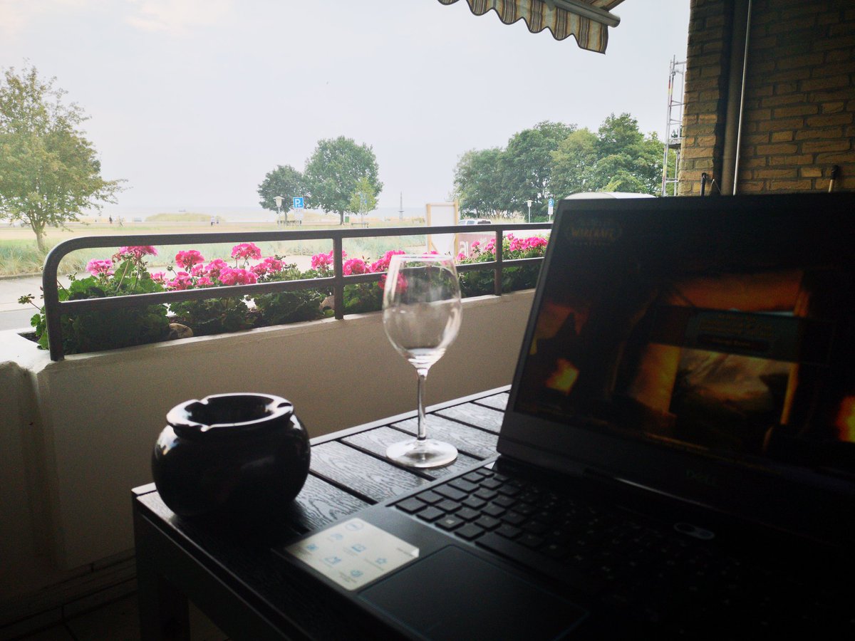 Sonne, Meer, vino und wow Warteschlange 😂