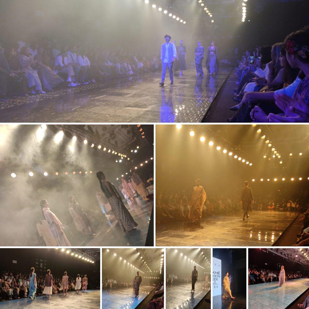 TrusTrace's tweet photo. Had great time at the @LakmeFashionWk. #LFWDay2's highlight was sustainable fashion & we were overwhelmed by the number of Indian sustainable fashion labels. It was great to connect with so many like minded people and witness some of the best designers showcase their collection. https://t.co/fiKiZv4Ij6