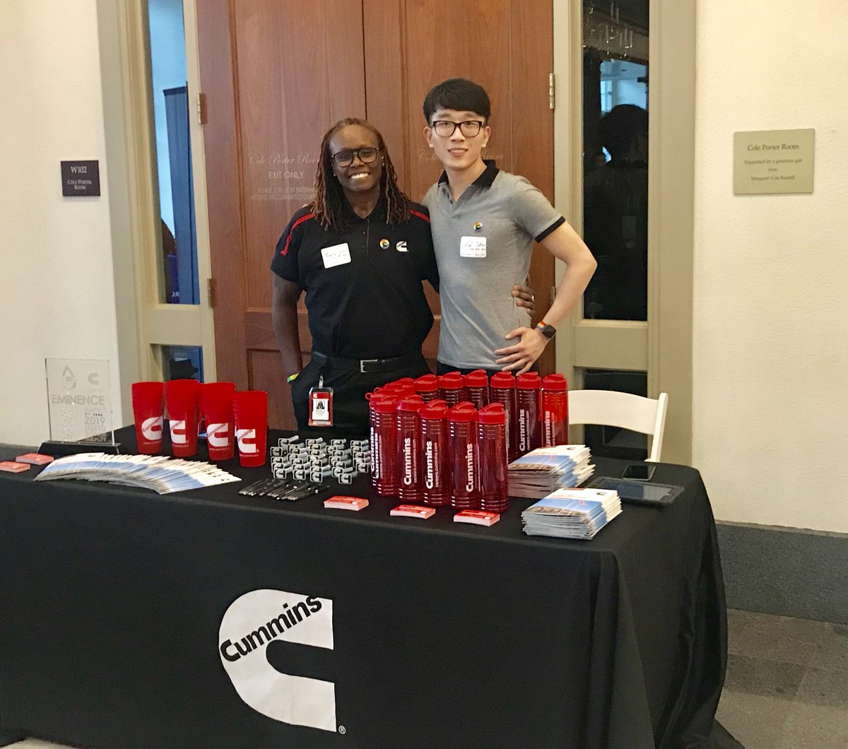 CumminsCareers's tweet photo. We had a great time at the 2nd Annual @indypride Career Fair! We're proud to foster a culture of diversity, inclusion, &amp; belonging at @Cummins. #LifeAtCummins #InclusionAtCummins https://t.co/Sr3ZtBQNff