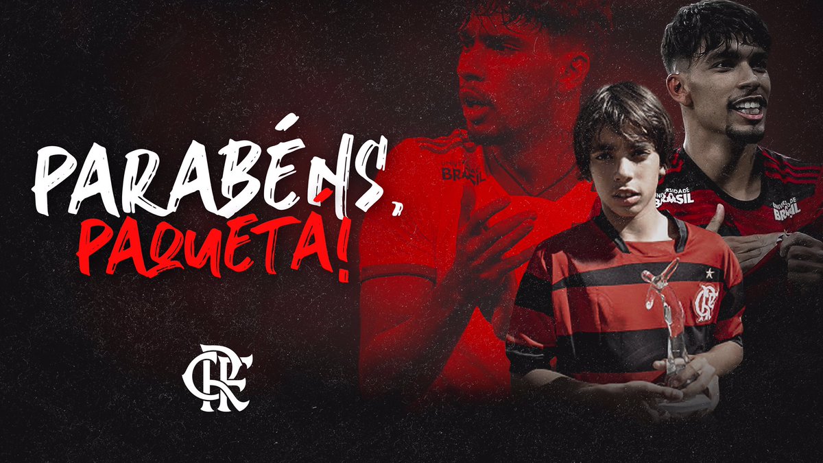 Hoje é dia de celebrar os 22 anos do nosso #GarotoDoNinho Lucas Paquetá! Parabéns, cria! Muitas felicidades e sucesso! Estaremos sempre na torcida por você. ❤️🖤