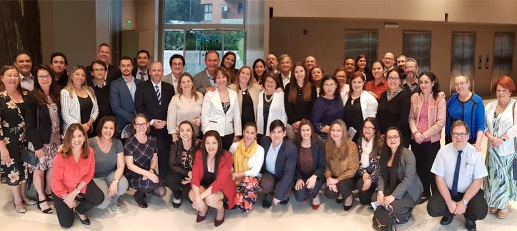 CCan_org's tweet photo. Building on the success of the ASCO #MCMC in Cali, we are back. Now in Asuncion working to improve multidisciplinary #cancercare approach and discussing breast &amp; cervical #cancer draft treatment guidelines. Thanks to @asco @oncologynursing for making it happen again!✈️Next stop⁉️ https://t.co/V2FnPQoj49