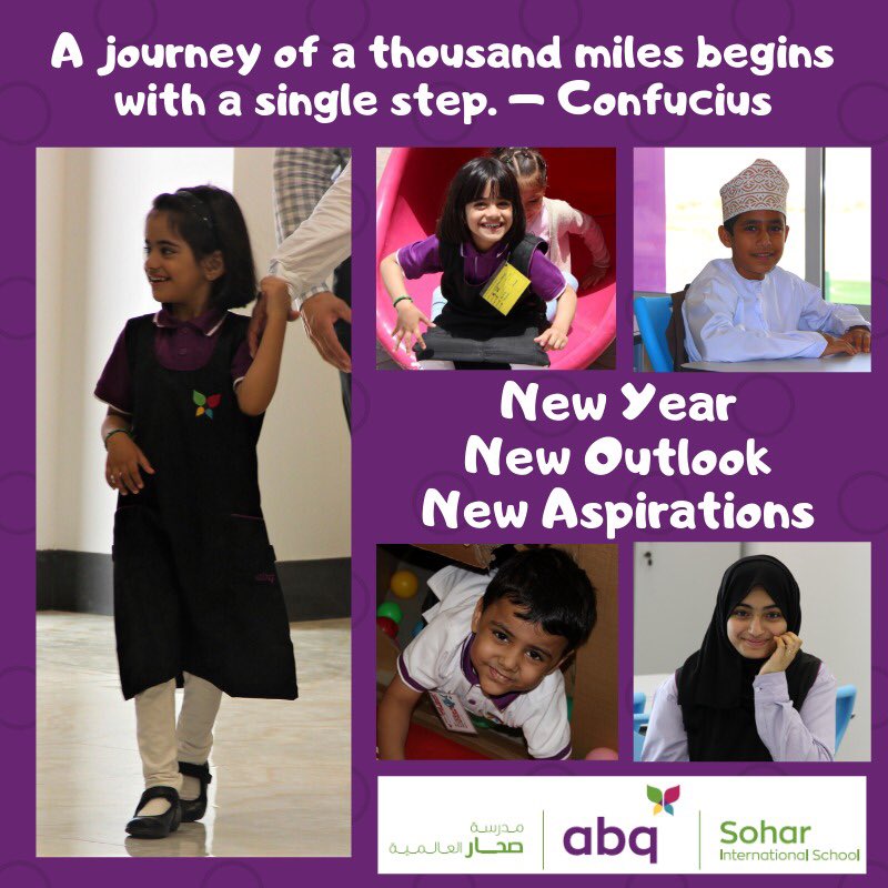 The 2019/20 Academic year at ABQ Sohar International School has officially commenced from 18 August 2019. One could see scores of sparkling eyes entering the new school premises with an air of enthusiasm about them and their minds aspiring to learn, achieve and excel!